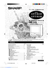 Sharp 13VT-R150 Operation Manual