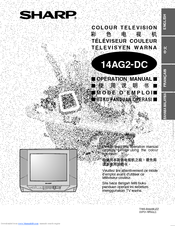 Sharp 14AG2-DC Operation Manual