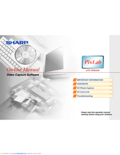 Sharp On-line Manual Video Capture Software Manual