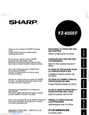 Sharp FZ-60SEF Operation Manual