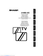 Sharp 21HM-10C Operation Manual
