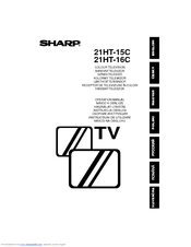 Sharp 21HT-15C Operation Manual