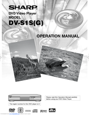 Sharp DV-S1S Operation Manual