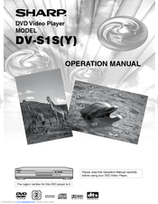 Sharp DV-S1S Operation Manual