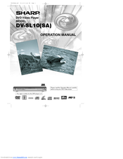 Sharp DV-SL10 Operation Manual