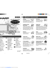 Sharp 21K-FD1SA Operation Manual