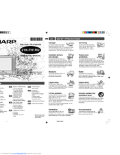 Sharp 21K-FH1RU Operation Manual