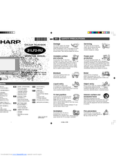 Sharp 21LF2-RU Operation Manual