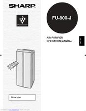 Sharp FU-800-J Operation Manual
