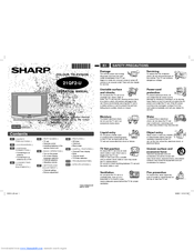 Sharp 21QF2-U Operation Manual