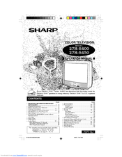 Sharp 27R-S400 Operation Manual