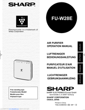 Sharp FU-W28E Operation Manual