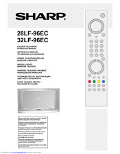 Sharp 28LF-96EC Operation Manual