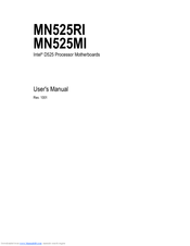 Gigabyte MN525RI User Manual