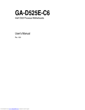 Gigabyte MNIC8CI User Manual
