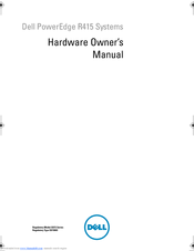 Dell PowerEdge R415 Owner's Manual