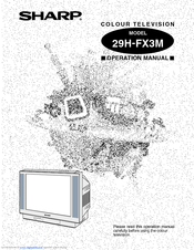 Sharp 29H-FX3M Operation Manual
