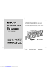 Sharp CP-SW300H Operation Manual