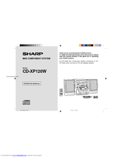 Sharp CP-XP120 Operation Manual