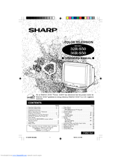 Sharp 32R-S50 Operation Manual