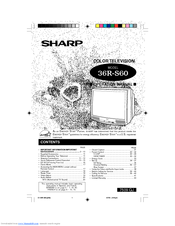 Sharp 36R-S60 Operation Manual