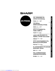 Sharp AR-PB9ML Operation Manual