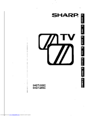 Sharp 54GT-26SC Operation Manual