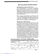 Smart MOD IV Installation Instructions Manual