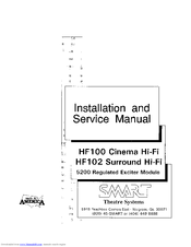 SMART HF100 Cinema Hi-Fi Installation And Service Manual