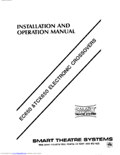 SMART TCX650 Installation And Operation Manual