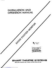 SMART EX505 Installation And Operation Manual