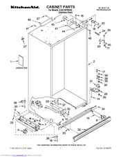 KitchenAid KSSC36FMS00 Parts List