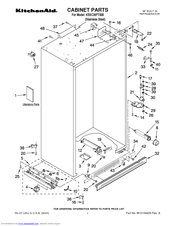 KitchenAid KSSC36FTS00 Parts List