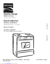 Kenmore 790.46785 Series Use & Care Manual