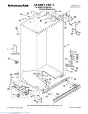 KitchenAid KSSO36FMX01 Parts List