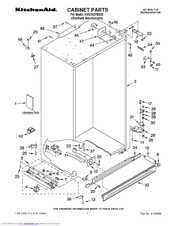KitchenAid KSSO42FMX00 Parts List