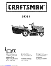 CRAFTSMAN 25331 Instruction Manual