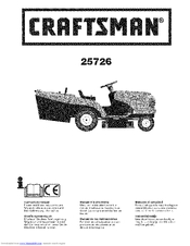 CRAFTSMAN 25726 Instruction Manual