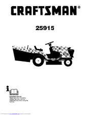 CRAFTSMAN 25915 Instruction Manual