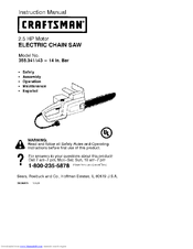 CRAFTSMAN 358.341143 Instruction Manual