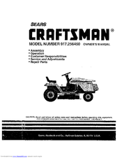 CRAFTSMAN 917.256450 Owner's Manual