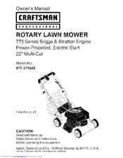 CRAFTSMAN 917.371040 Owner's Manual