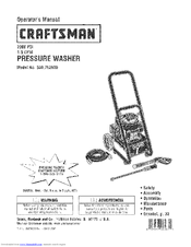 CRAFTSMAN 580.752030 Operator's Manual