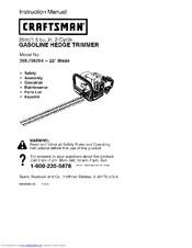 CRAFTSMAN 358.796354 Instruction Manual