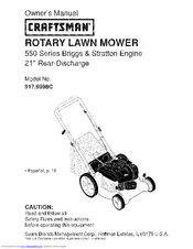 CRAFTSMAN 917.9998C Owner's Manual