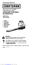 CRAFTSMAN 358.794560 Instruction Manual