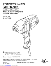 Craftsman 315.272990 Operator's Manual