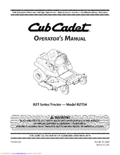 Cub Cadet 17WI2ACK056 Operator's Manual
