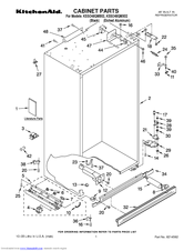 KitchenAid KSSO48QMX02 Parts List