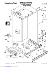 KitchenAid KSSS36FJX00 Parts List